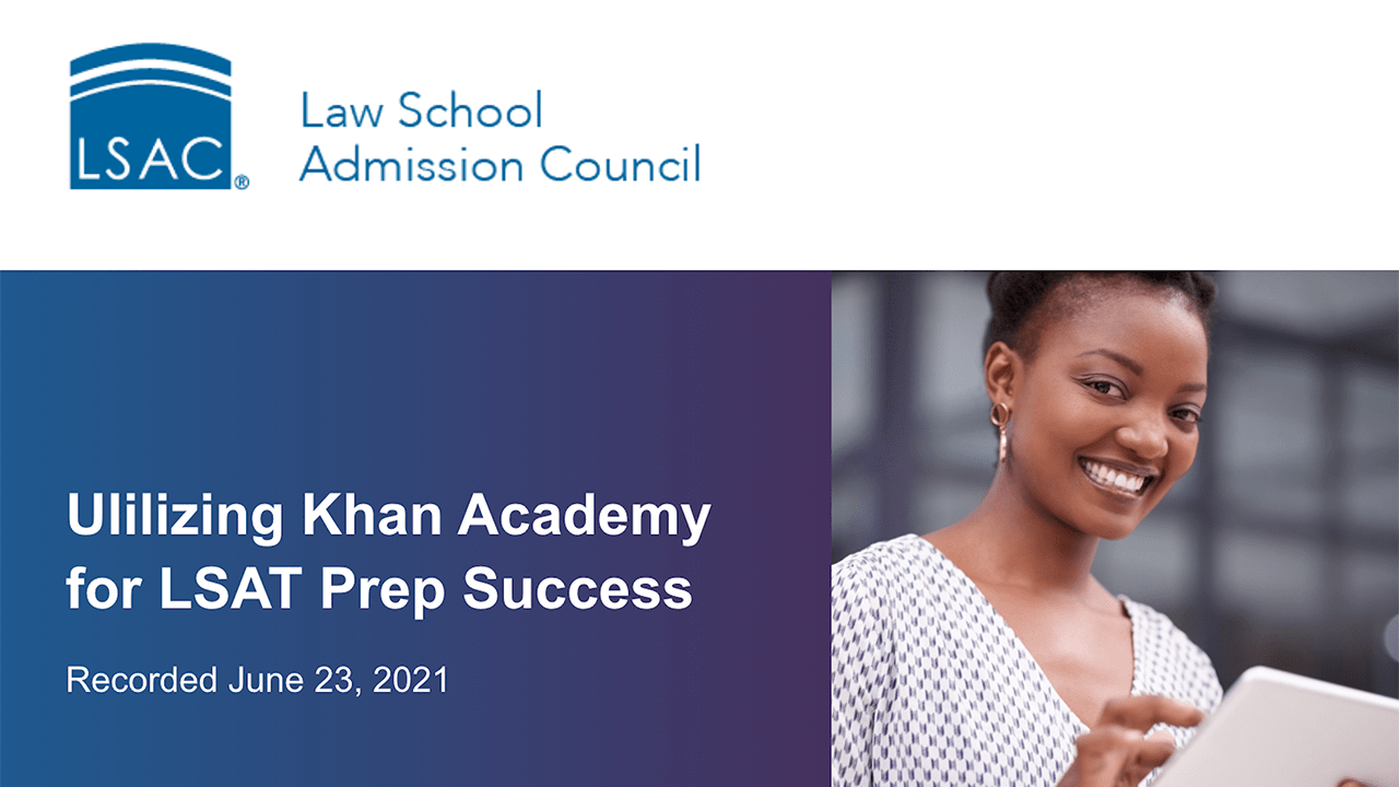 LSAC Candidate Webinar Series The Law School Admission Council